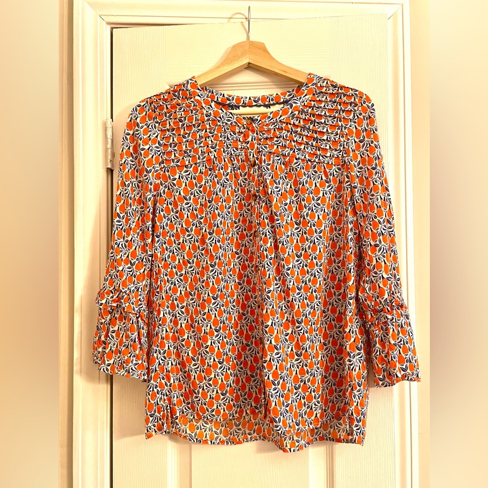 Maeve by Anthropologie Floaty Yoked Blouse